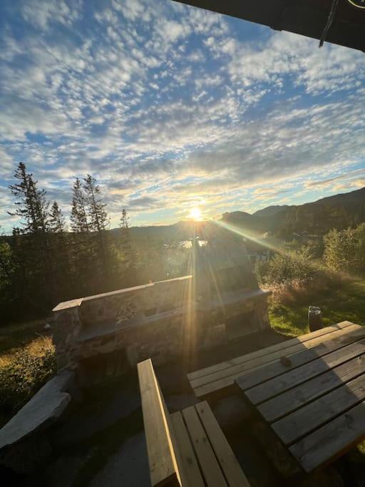 Hytte I Tuddal Villa Hjartdal Esterno foto