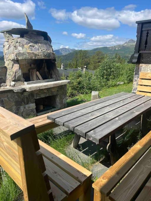Hytte I Tuddal Villa Hjartdal Esterno foto